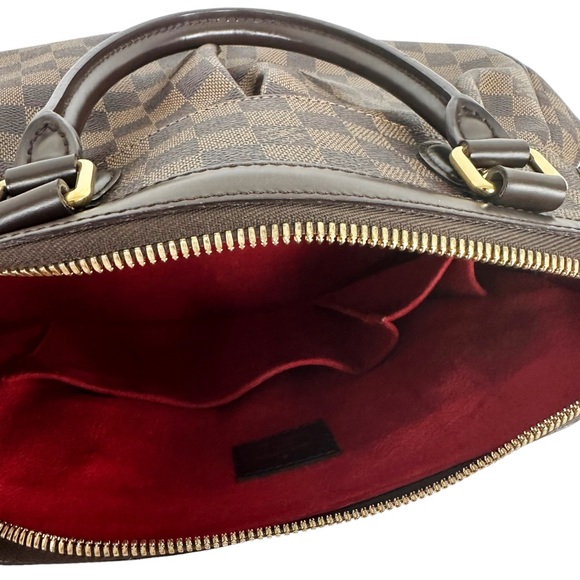 Louis Vuitton Trevi Handbag Damier PM Brown 2 Way Satchel Crossbody - Picture 11 of 15